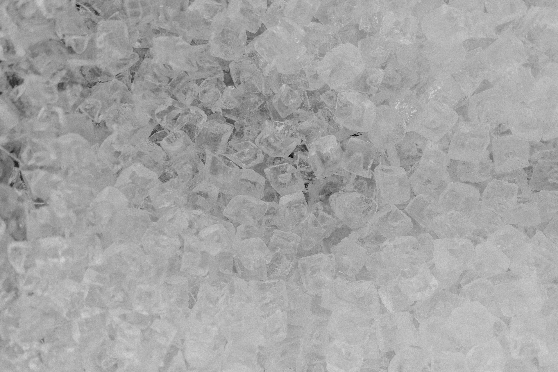 cloudy ice cubes